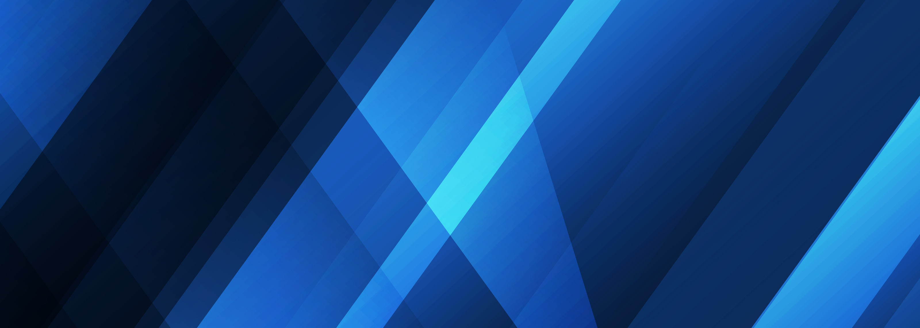 Navy blue background with abstract graphic elements.